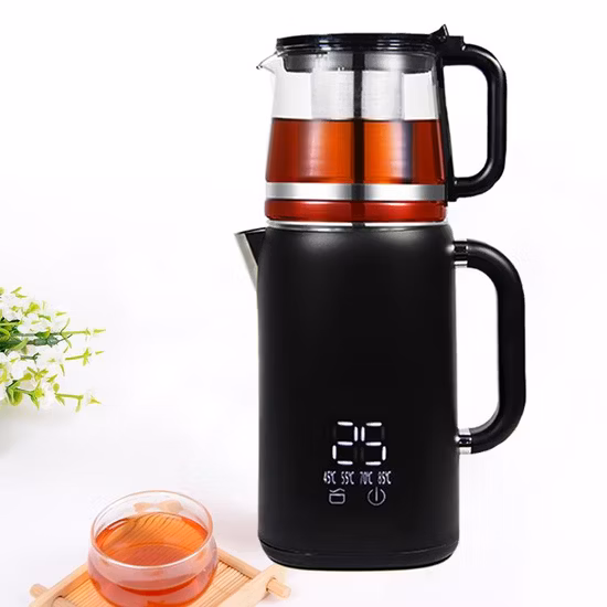 Elettrodomestico da cucina con bollitore elettrico in vetro da 1,7 litri